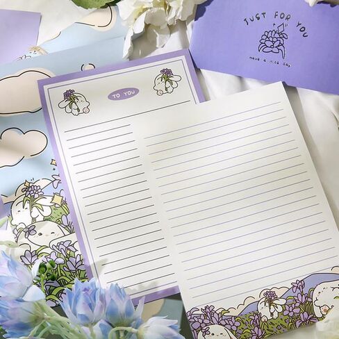 مجموعة 88 قطعة من ورق الكتابة والأظرف الثابتة 36 ورقة مبطنة من ورق القرطاسية 12 ظرفًا مطابقًا 24 ملصقًا و12 علامة كتاب تصميم فواكه طازجة مزدوج الجوانب للفتيات واللوازم المدرسية المكتبية in Kuwait