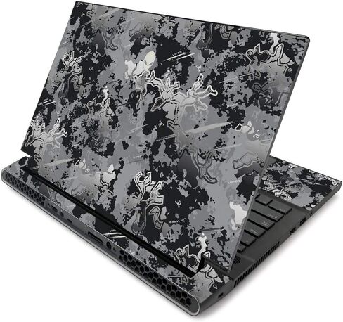 MightySkins Skin for Alienware m17 R2 (2019) - القنوات | غطاء ملتف واقٍ ومتين وفريد ​​من نوعه من الفينيل | سهل التطبيق والإزالة وتغيير الأنماط | صنع في الولايات المتحدة الأمريكية in Saudi Arabia