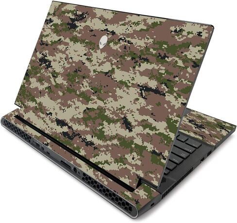 MightySkins Skin for Alienware m17 R2 (2019) - القنوات | غطاء ملتف واقٍ ومتين وفريد ​​من نوعه من الفينيل | سهل التطبيق والإزالة وتغيير الأنماط | صنع في الولايات المتحدة الأمريكية in Saudi Arabia