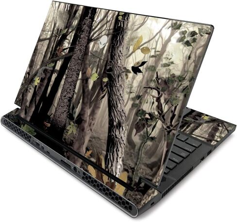MightySkins Skin for Alienware m17 R2 (2019) - القنوات | غطاء ملتف واقٍ ومتين وفريد ​​من نوعه من الفينيل | سهل التطبيق والإزالة وتغيير الأنماط | صنع في الولايات المتحدة الأمريكية in Saudi Arabia