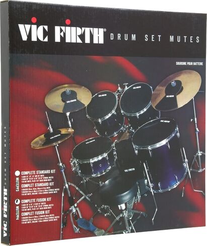 Vic Firth Vic Firth Mute Prepack w/ 10", 12", 14"(2), 20, Hi-Hat And Cymbal (2) in Saudi Arabia