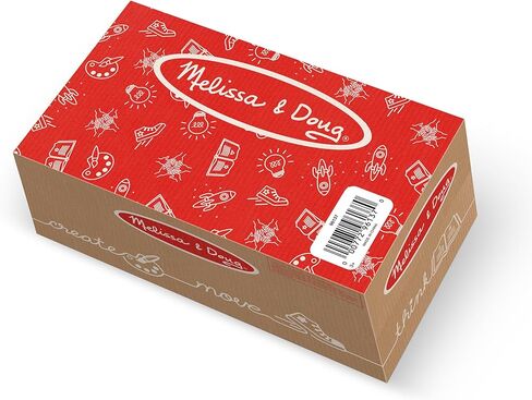 Melissa & Doug Wooden Farm Train Set - Classic Wooden Toy (3 linking cars) in Saudi Arabia