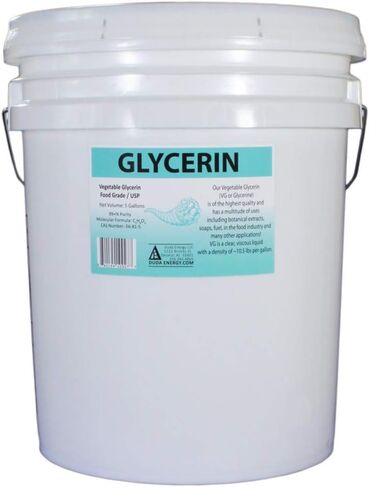 Duda Diesel 5 Gallon Pail of Glycerin USP Food Grade 99.7+% Pure Derived from Palm Fruit (vgpail) in Saudi Arabia