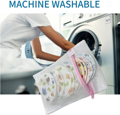 BEECO GIF2U منصات التمريض القابلة لإعادة الاستخدام 14 حزمة، وسادات الثدي قابلة للغسل أساسيات الرضاعة الطبيعية، يجب أن يمتلكها الأطفال حديثي الولادة للأولاد والبنات، أساسيات ما بعد الولادة للأم، فائقة النعومة والامتصاص in Kuwait