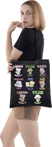 حقيبة كتف WZMPA Kpop IVE Member مجموعة كورية لمحبي Gaeul & Yujin & Rei & Wonyoung & Liz & Leeseo حقيبة كتف IVE Merch in Kuwait