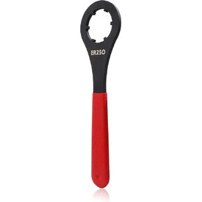 Collet Chuck Wrench Spanner for ER20A Clamping Nut with Red Non-slip Handle