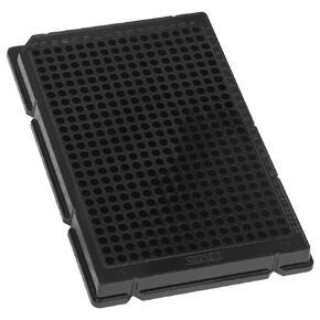 Caplugs Evergreen 290-8221-W10 384-Well Non-sterile Plates without Lid, 60 Pack, White, Polystyrene (PS), Well Volume 0.112 mL, Cell Cultures, Assays, Sample Preparation, Laboratory Research