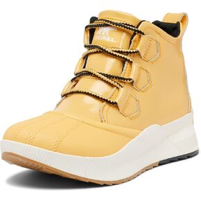 Sorel Women's Out N About lll Classic Waterproof Boots - Black, Sea Salt, White - Size 11