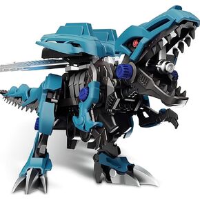 Mechanical Dinosaur Toys, Electronics Tyrannosaurus Rex Toy for Kids Interactive Electronic Pet Trigger The T-Rex Walking Robot Building Blocks Sets Gift for Boys and Girls 8+