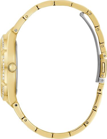 GUESS Silver-Tone Cut-Through Multifunction Watch in Kuwait