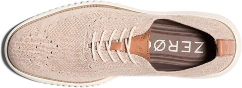 حذاء Cole Haan للرجال 2.Zerogrand Stitchlite Oxford، تروفل/عاجي، 7 in Kuwait