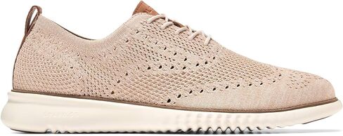 حذاء Cole Haan للرجال 2.Zerogrand Stitchlite Oxford، تروفل/عاجي، 7 in Kuwait
