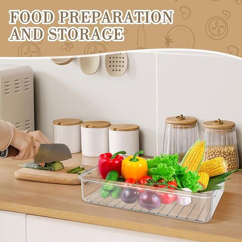 Divided Serving Tray with Lid and Handle, 8 Compartment Snackle Box Container, Travel Charcuterie Board with Lid for Kids and Adults, Snack Box Container - Fruit, Vegetable, Candy, Snack Tray with Lid in Saudi Arabia