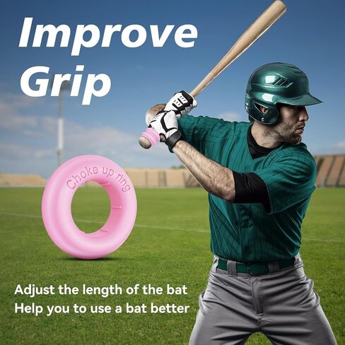 5 Packs Baseball Bat Grip Choke Up Rings Choke Ring Baseball Softball Teeball Tball Bat Choke Up Ring Bat Knob Baseball Bat Accessories in Saudi Arabia