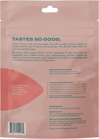 Jinx Meal Topper/Mix-in - Dog Food Topper Made with Freeze-Dried Cage-Free Chicken, Limited Ingredients, Premium Protein - for Puppies, Adults, and Seniors, 3 oz Bags, 6-Pack - Chicken in Saudi Arabia