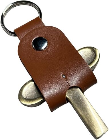 Drum Key with Drum Key Holder,Drum Key with protective cover,Drum Accessory,Gift for Drummer (Bronze and Brown), DK-800 in Saudi Arabia