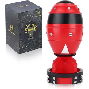 Fallout Nuke Statue Mini Nuke Bomb Storage Box Figurines,Fallout Merchandise Nuclear Bomb Collection Gift,Fallout Decor Suitable for Desktop Bookshelf Bedroom (ArmyGreen)