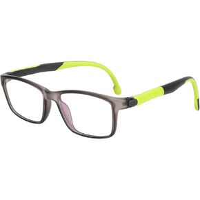 BiBiBear Blue Light Blocking Glasses Bendable Lens Legs for Kids Girls Boys Not Easy to Drop Reduces Eyestrain Lenses