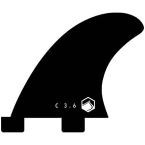 Liquid Force C 3.6 dual tab wakesurf replacement fin