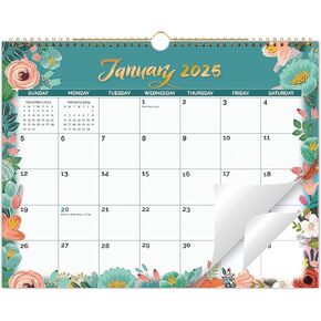 Calendar 2024-2025 - Wall Calendar 2024-2025, Jul.2024 - Dec.2025,14.8 "x11.4", Large Ruled Blocks Perfect for Planning and Organizing for Home or Office