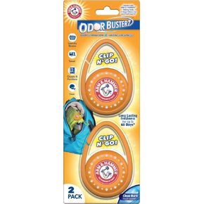 Arm & Hammer Odor Busterz - Clip N Go, 4 Count Deodorizer Pack