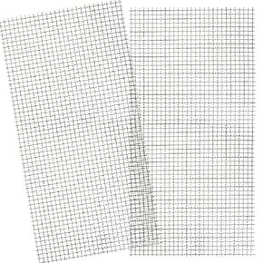 Sutekus Stainless Mesh Screen 12" X 24"(310mm X 610mm) Sturdy Metal Mesh Sheets 5 Mesh Wire Mesh Screen for DIY Projects, 2Pack