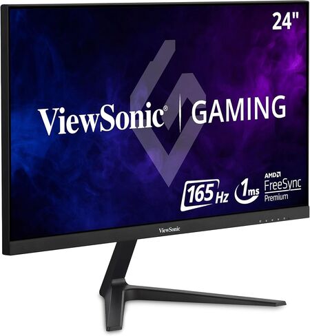 ViewSonic VX2416 24 Inch 1080p 1ms 100Hz Gaming Monitor with IPS Panel, FreeSync, Eye Care, HDMI and DisplayPort in Saudi Arabia