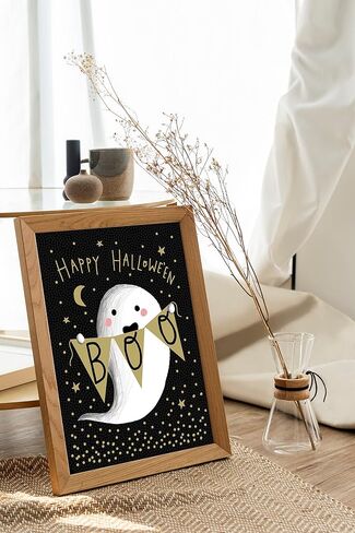 BAYKUL Halloween Wall Decor, Halloween Posters Wall Art Decor, 54pcs (4x6 inch), Aesthetic Halloween Pictures Wall Decoration for Teen Girls, Halloween Collage Kit, Witchy Room Decor in Kuwait