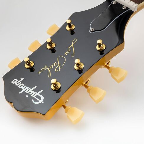 Musiclily Pro Vintage Style 3L+3R موالف قفل الجيتار سلسلة ضبط أوتاد مفاتيح مجموعة رؤوس الآلة لنمط Les Paul للجيتار الكهربائي أو الصوتي، النيكل مع زر حجر المفتاح الكريمي in Saudi Arabia