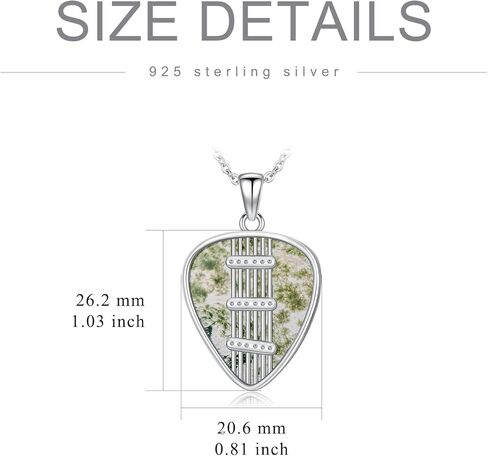 PELOVNY Clarinet Necklace S925 Sterling Silver Clarinet Pendant Music Necklace Music Jewelry Gifts Clarinet Gifts for Women Girls in Kuwait