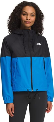 سترة بغطاء للرأس Antora Rain للسيدات من THE NORTH FACE (مقاس قياسي ومقاس كبير)، لون أبيض داكن، مقاس صغير in Kuwait