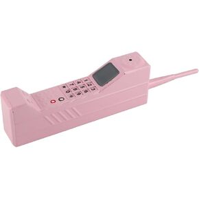 Yosoo الرجعية الطوب زخرفة الهاتف الخليوي، نموذج الهاتف المحمول الطراز القديم نموذج الهاتف الخلوي زخرفة خمر محاكاة الدعائم التصوير الفوتوغرافي لديكورات الحفلات لوازم المنزل المرحلة (أبيض) in Kuwait