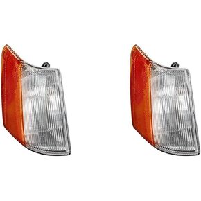 TYC 18-3117-01 Jeep Grand Cherokee Front Passenger Side Replacement Parking/Side Marker Lamp Assembly (Pack of 2)