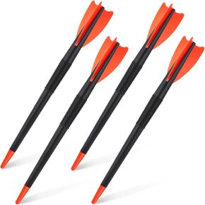 4 Pcs 300 Gram Training Javelin Track and Field Javelins Soft Plastic Javelin for Kids Adults School Competition Throwing Practice Indoors or Outdoors Equipment (Classic)