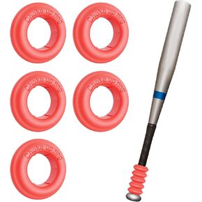 5 Packs Baseball Bat Grip Choke Up Rings Choke Ring Baseball Softball Teeball Tball Bat Choke Up Ring Bat Knob Baseball Bat Accessories