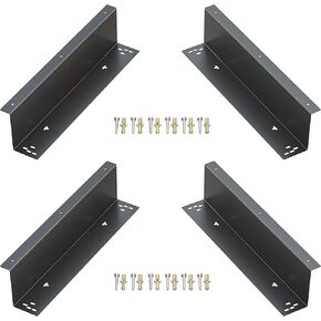 Skywin Cash Drawer Under Counter Mounting Brackets White- Heavy Duty Steel Mounting Brackets for Installation of 16" Cash Registers Drawer Under The Counter (1) in Kuwait