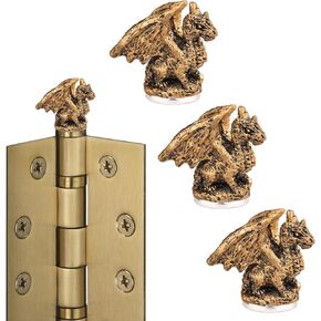 3 قطع رأس مفصلي لتزيين المنزل، رؤوس مفصلات باب حيوان التنين، رؤوس مفصلات باب حيوانات صغيرة عتيقة مزخرفة، رأس مفصل باب حيواني، مغناطيس لتزيين المنزل لمحبي الحيوانات in Kuwait