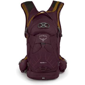 Osprey Raven 14L Women's Biking Backpack with Hydraulics Reservoir, Aprium Purple
