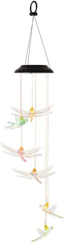 Alpine Corporation RGG648SLR كرة شمسية معلقة على شكل جوهرة متنقلة مع إضاءة LED، ديكور مميز للحديقة والحديقة، ارتفاع 53.34 سم in Kuwait