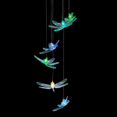 Alpine Corporation RGG648SLR كرة شمسية معلقة على شكل جوهرة متنقلة مع إضاءة LED، ديكور مميز للحديقة والحديقة، ارتفاع 53.34 سم in Kuwait