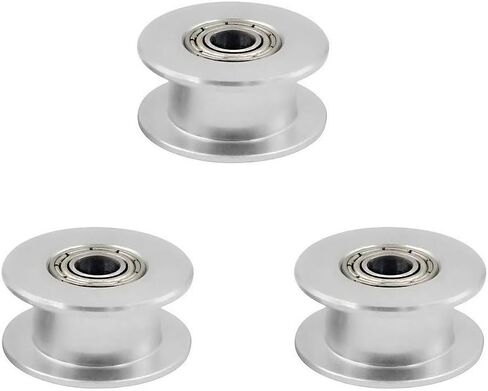 5PCS GT2 Idler Pulley 5mm Bore, FBHDZVV Bearing 20 Teeth Aluminum 6mm Width Timing Belt Idler Pulley Wheel for 3D Printer 6mm Width Timing Belt in Saudi Arabia