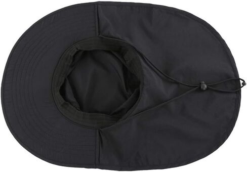 Home Prefer Outdoor UPF50+ Sun Hat Wide Brim Mesh Fishing Hat with Neck Flap (Rose Red) in Saudi Arabia