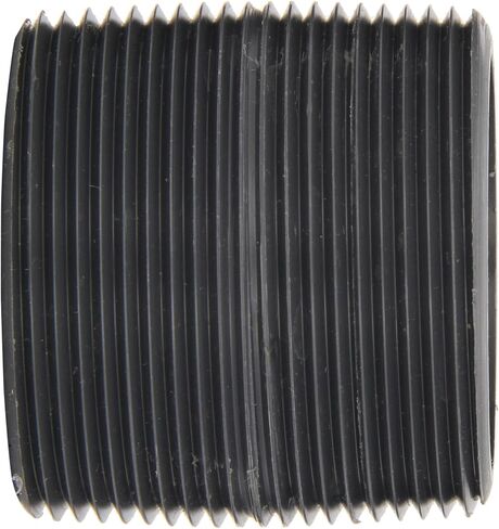 تركيبات أنابيب PVC من سلسلة Spears 88، حلمة قريبة، جدول 80، رمادي، ذكر NPT 1-1/2 بوصة، طول 1-3/4 بوصة in Kuwait