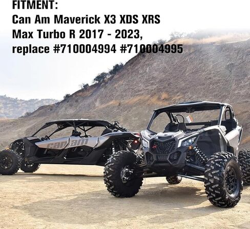 مصابيح أمامية X3 LED، مصابيح توقيع مساعدة مع إشارات انعطاف صفراء، مصباح تشغيل نهاري أبيض، مصابيح شواء لملحقات Can Am Maverick X3 MAX Turbo R RR 2017-2023 in Kuwait