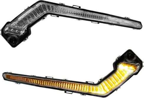 مصابيح أمامية X3 LED، مصابيح توقيع مساعدة مع إشارات انعطاف صفراء، مصباح تشغيل نهاري أبيض، مصابيح شواء لملحقات Can Am Maverick X3 MAX Turbo R RR 2017-2023 in Kuwait