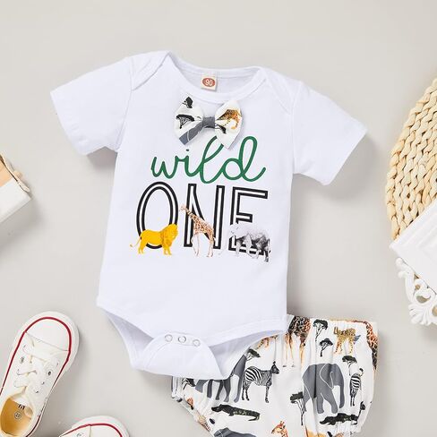 GRNSHTS ملابس أطفال لعيد الميلاد الأول على شكل حيوان رومبير للرضع الصبي البري واحد رجل نبيل ملابس الحفلات (12-15 متر) in Kuwait