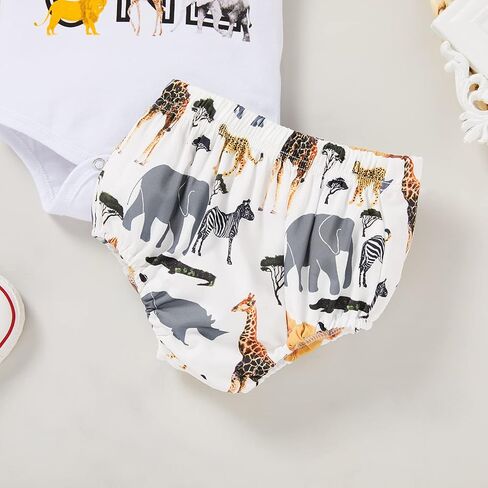 GRNSHTS ملابس أطفال لعيد الميلاد الأول على شكل حيوان رومبير للرضع الصبي البري واحد رجل نبيل ملابس الحفلات (12-15 متر) in Kuwait