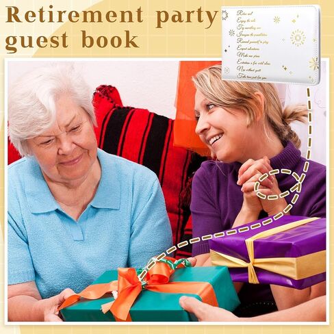 Ctosree Retirement Guest Book with Signature Pen Retirement Party Supplies Retirement Party Decorations Retirement Gifts for Women Men Office Colleague Advice and Wishes Book for Retirement (Classic) in Kuwait