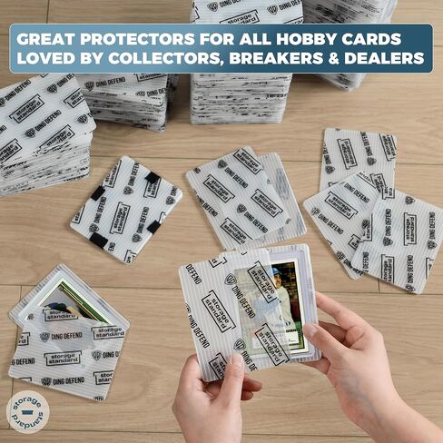 Trading Card Shipping Protectors - Premium Ultra Strong Plastic Inserts - 110 Pack - 3.5'' x 4.5'' in Kuwait