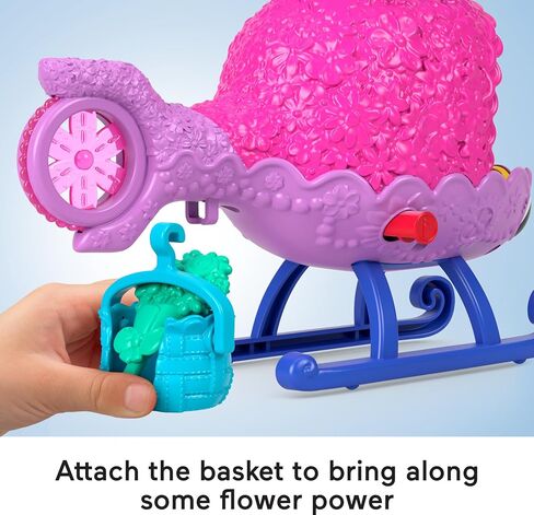 Fisher-Price Imaginext DreamWorks Trolls Toy Car and Branch Figure Playset, Branch’s Buggy with Projectile Launcher and Discs, Age 3-8 Years in Saudi Arabia